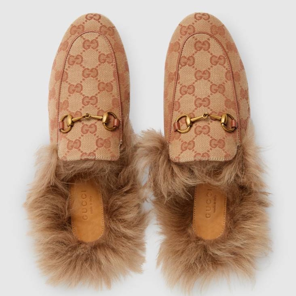 Princetown GG canvas slipper Gucci Size 42 WOMEN
